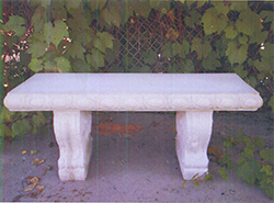 concrete bench